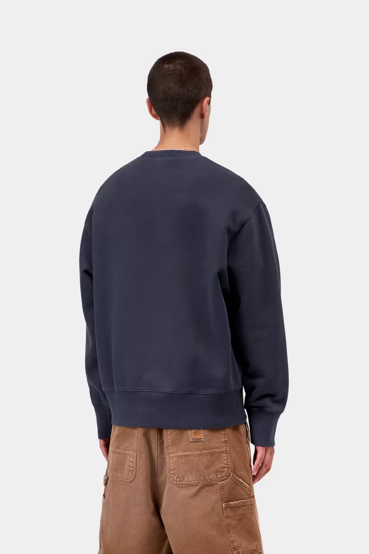 1989 WINNERS SWEAT - dark navy heavy stone wash