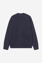 1989 WINNERS SWEAT - dark navy heavy stone wash