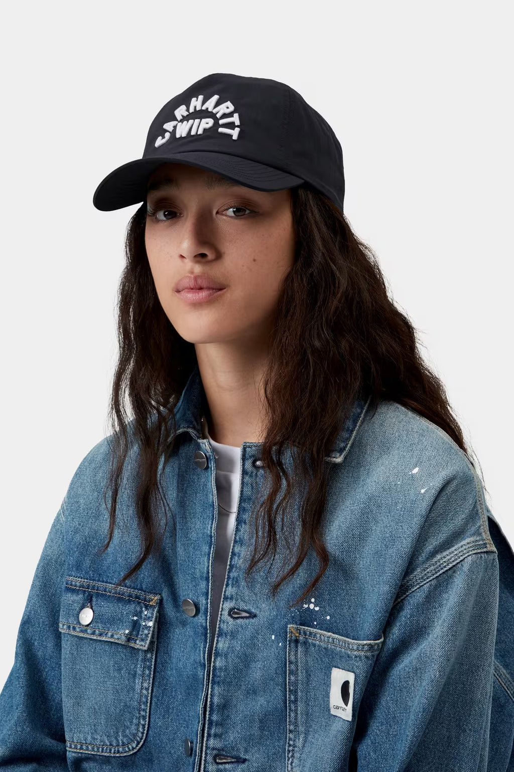 ARCH SCRIPT CAP - dark navy