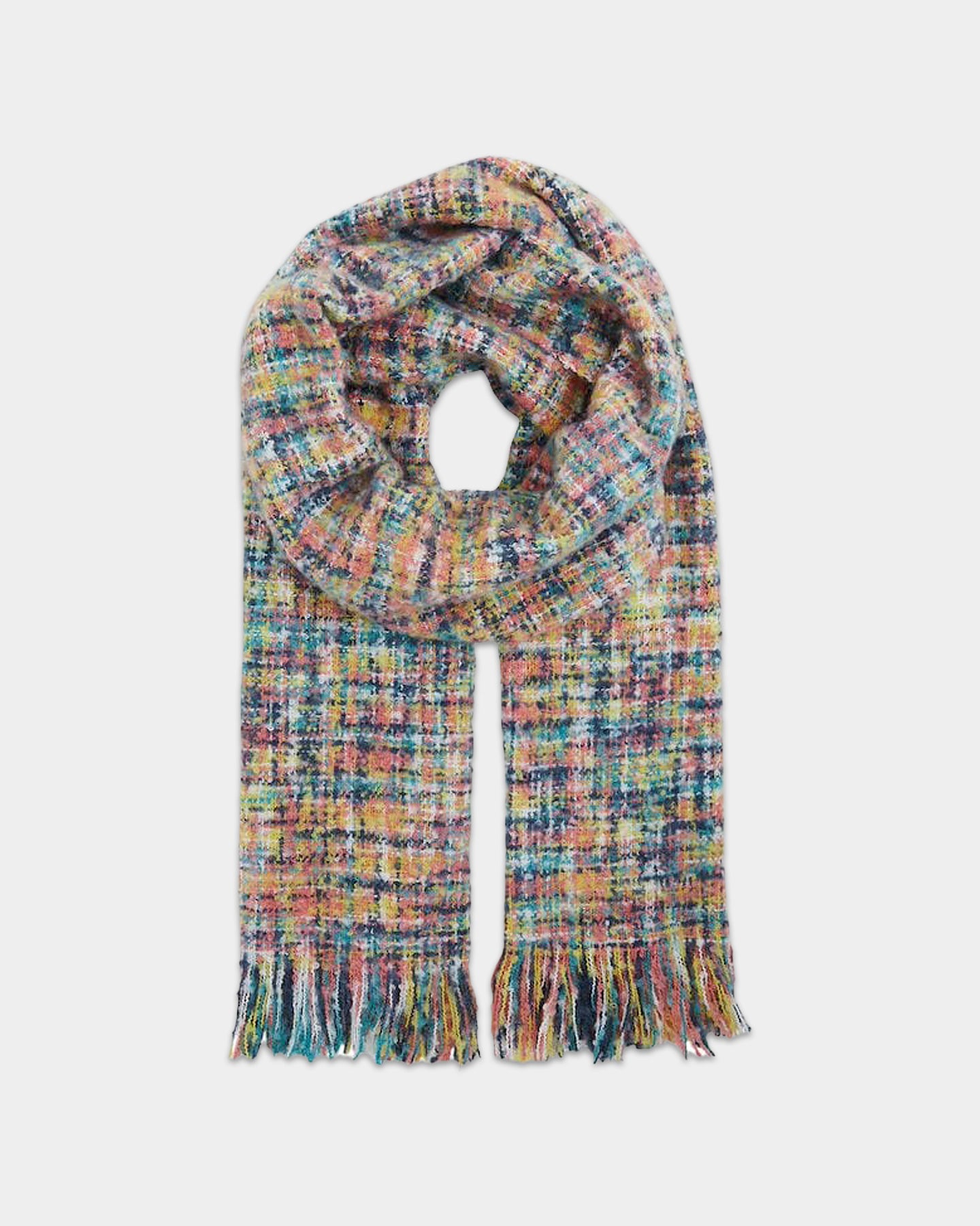 CHIOMA SCARF - calypso coral