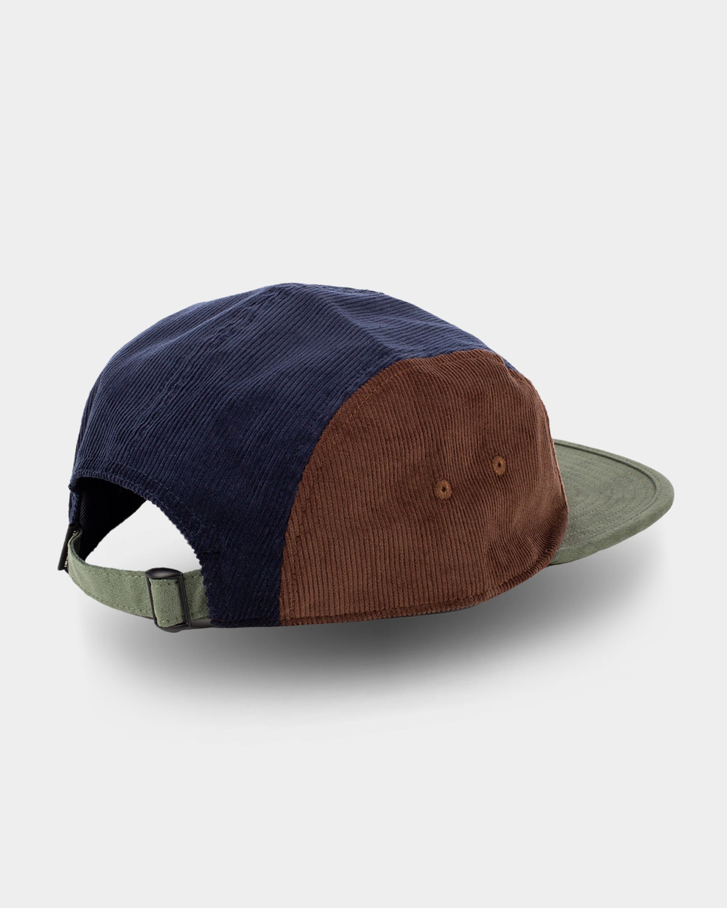CORVIN 5PANEL CAP - brown olive