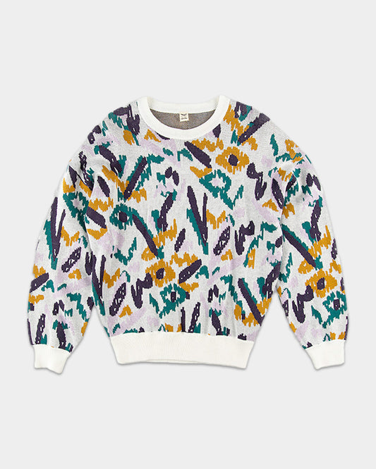LAURI KNIT - navy purple