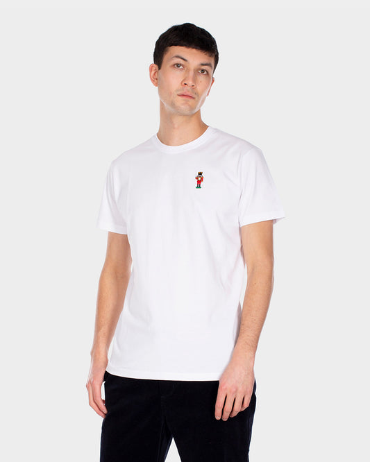 NUTCRAX EMB TEE - white