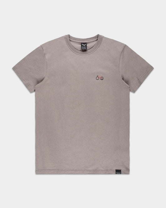 PEACERIDE EMB TEE - clay