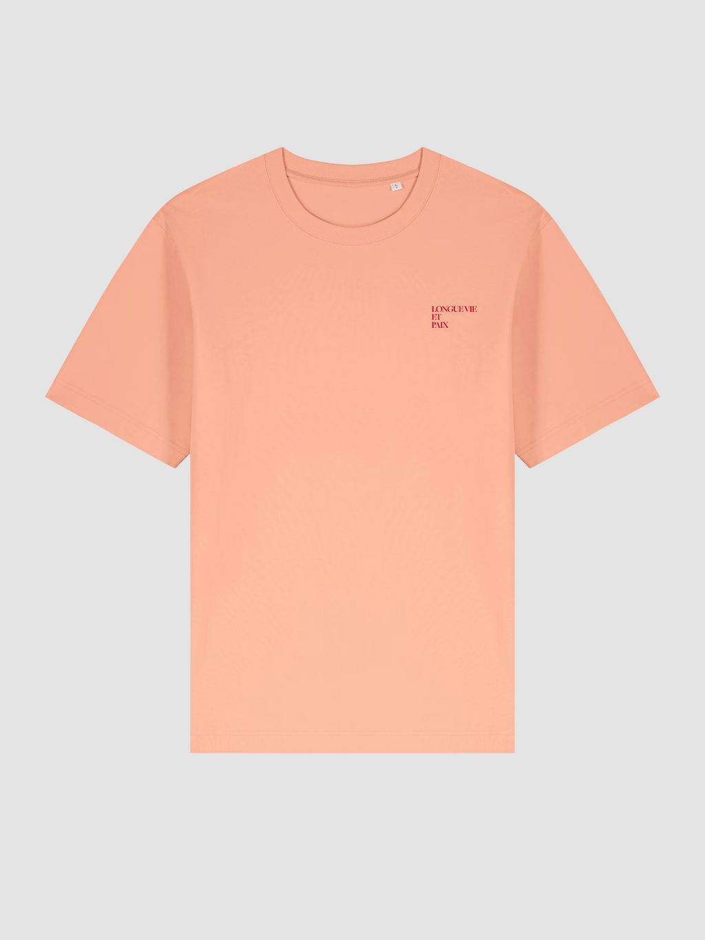 LONGUE VIE TEE - peach