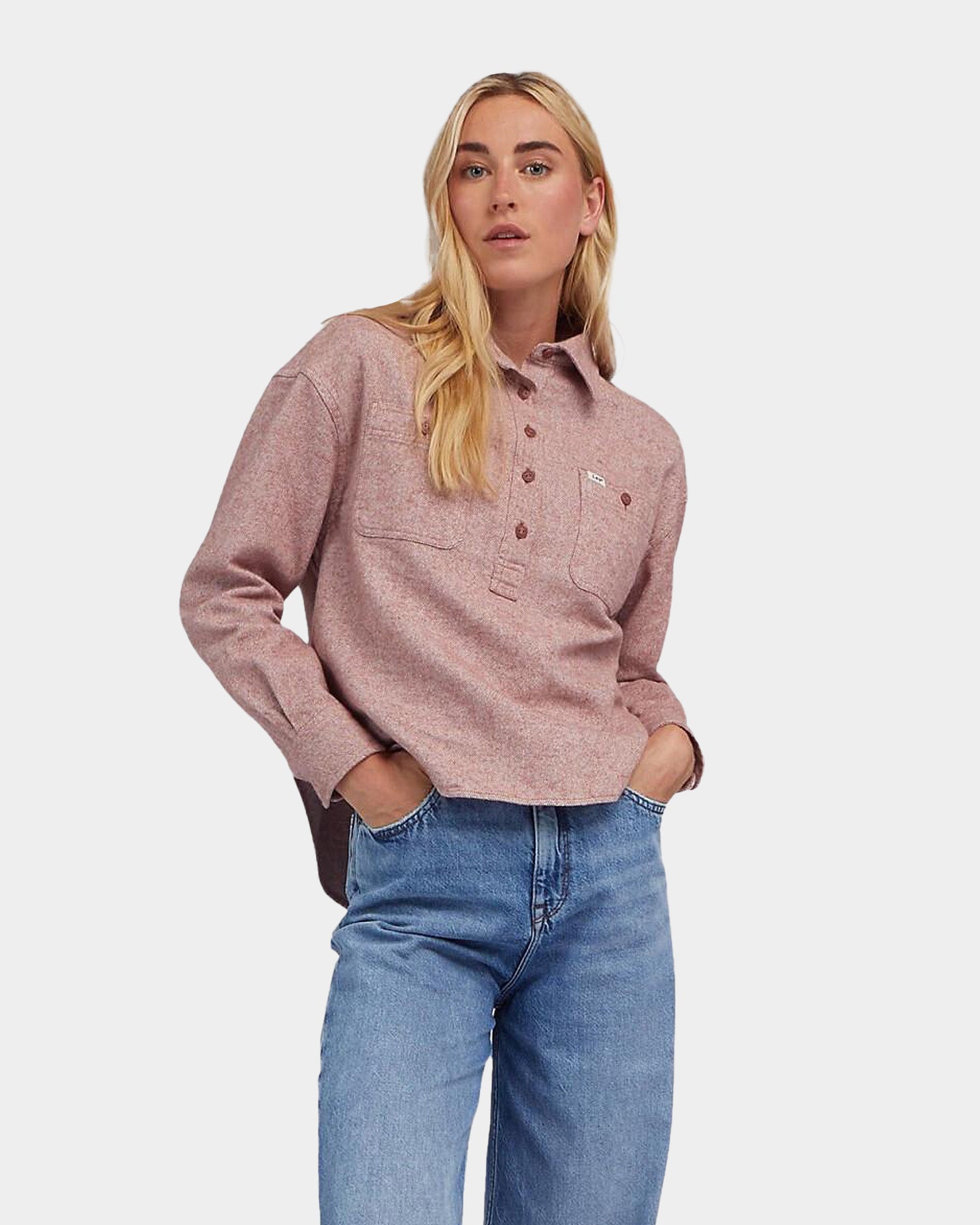POPOVER WORKSHIRT - ruby cocoa