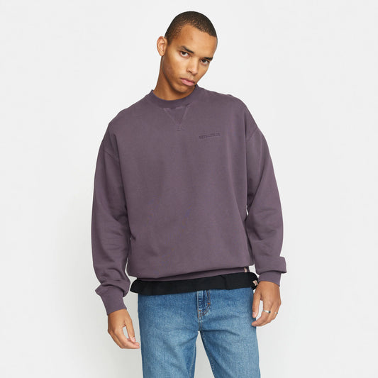 LOOSE CREWNECK (2727) REV - darkpurple