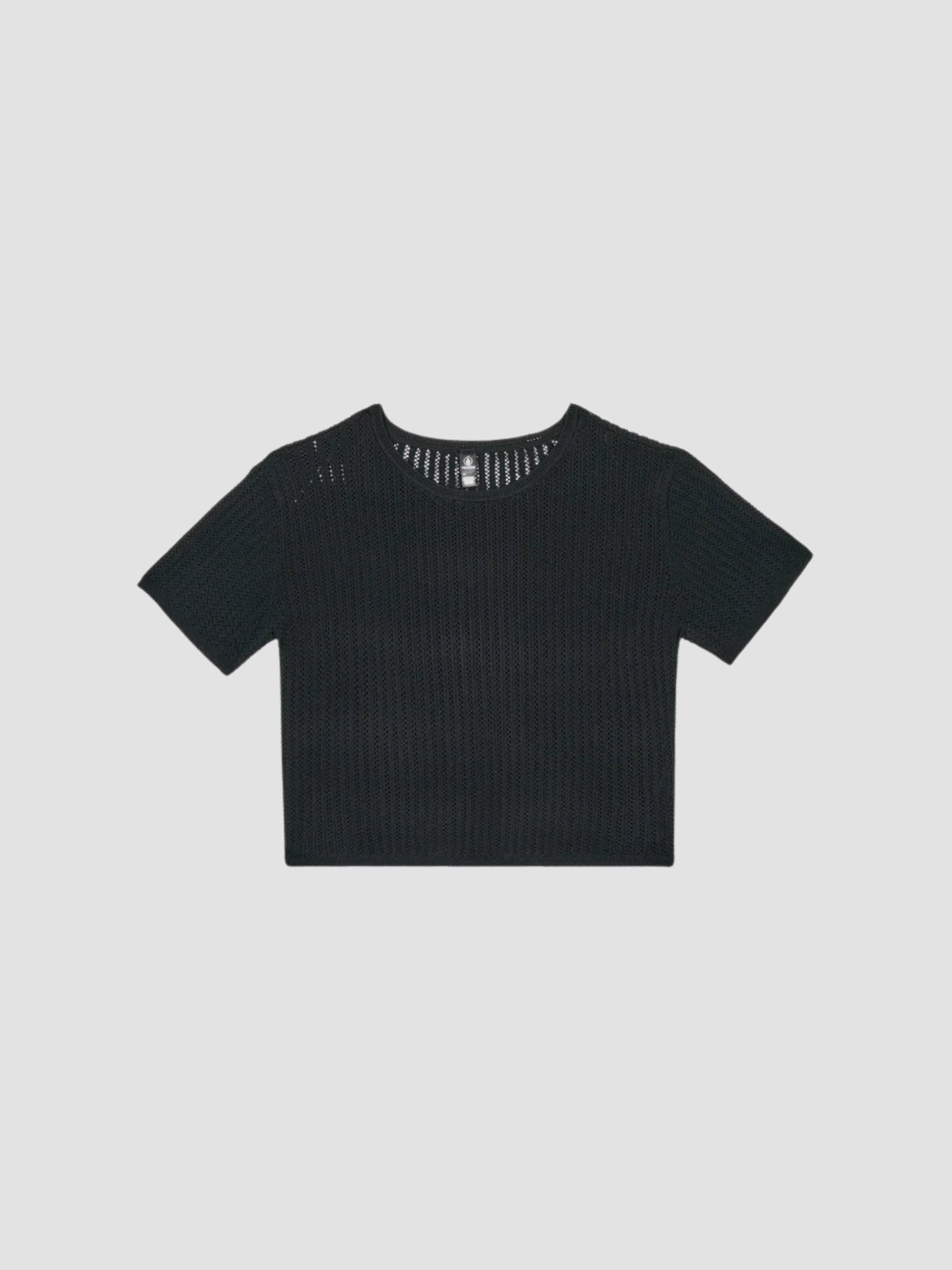 MESHY BEACH SS - black