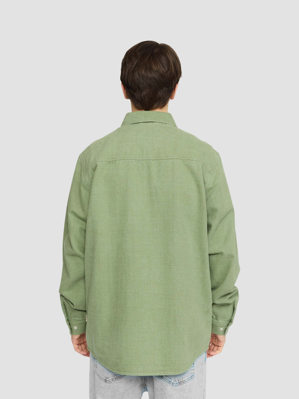 OVERSHIRT W. ZIPPER (3922) - light army