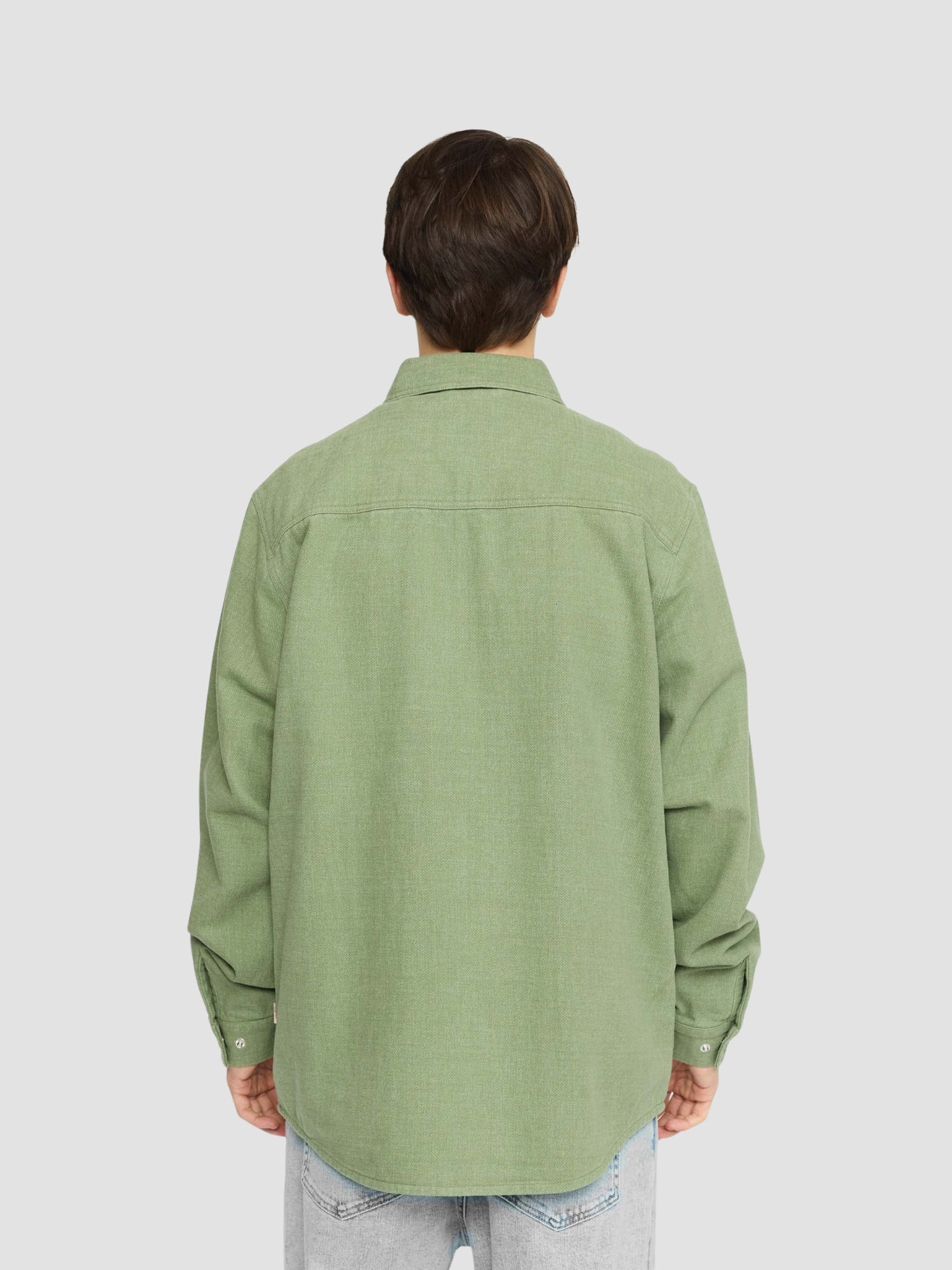 OVERSHIRT W. ZIPPER (3922) - light army