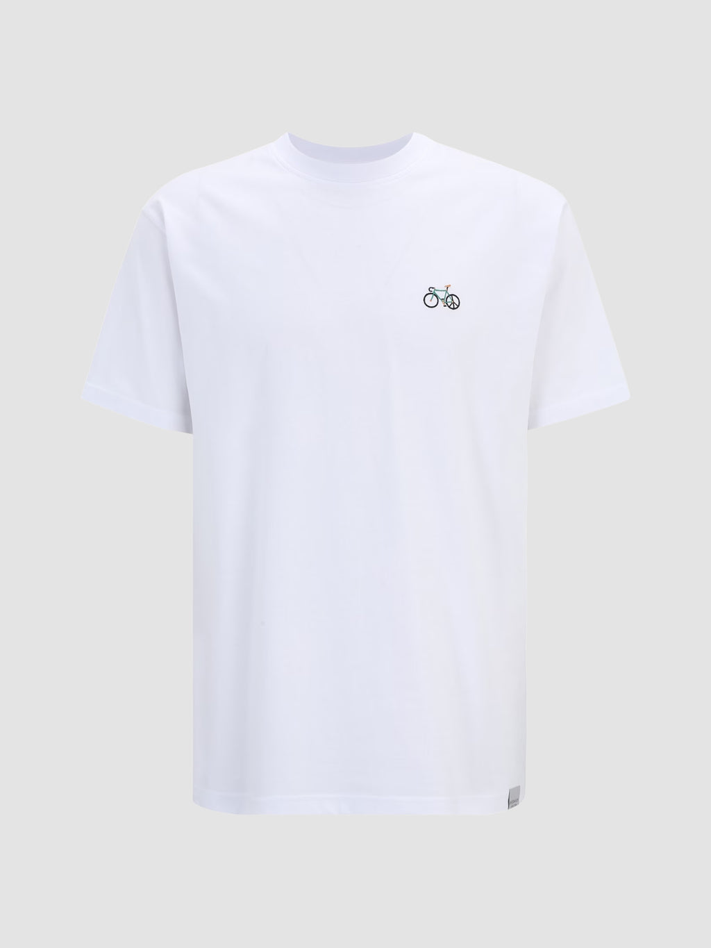 PEACERIDE EMB TEE - white