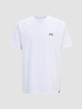 PEACERIDE EMB TEE - white
