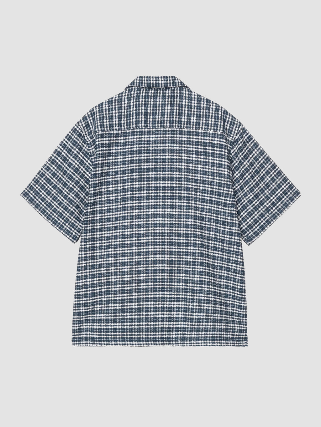 S/S KANDER SHIRT - kander check/blue river