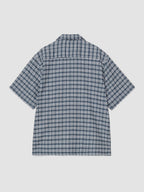 S/S KANDER SHIRT - kander check/blue river