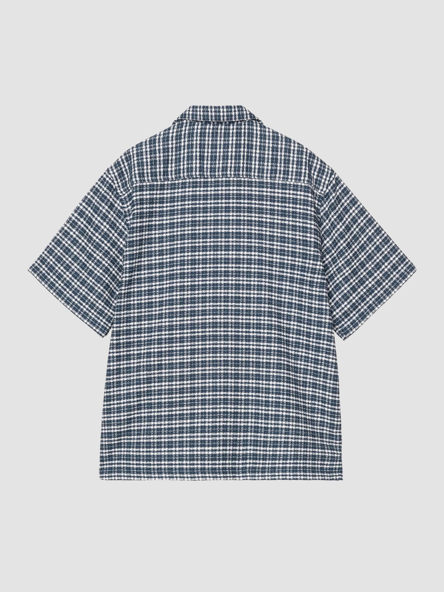 S/S KANDER SHIRT - kander check/blue river