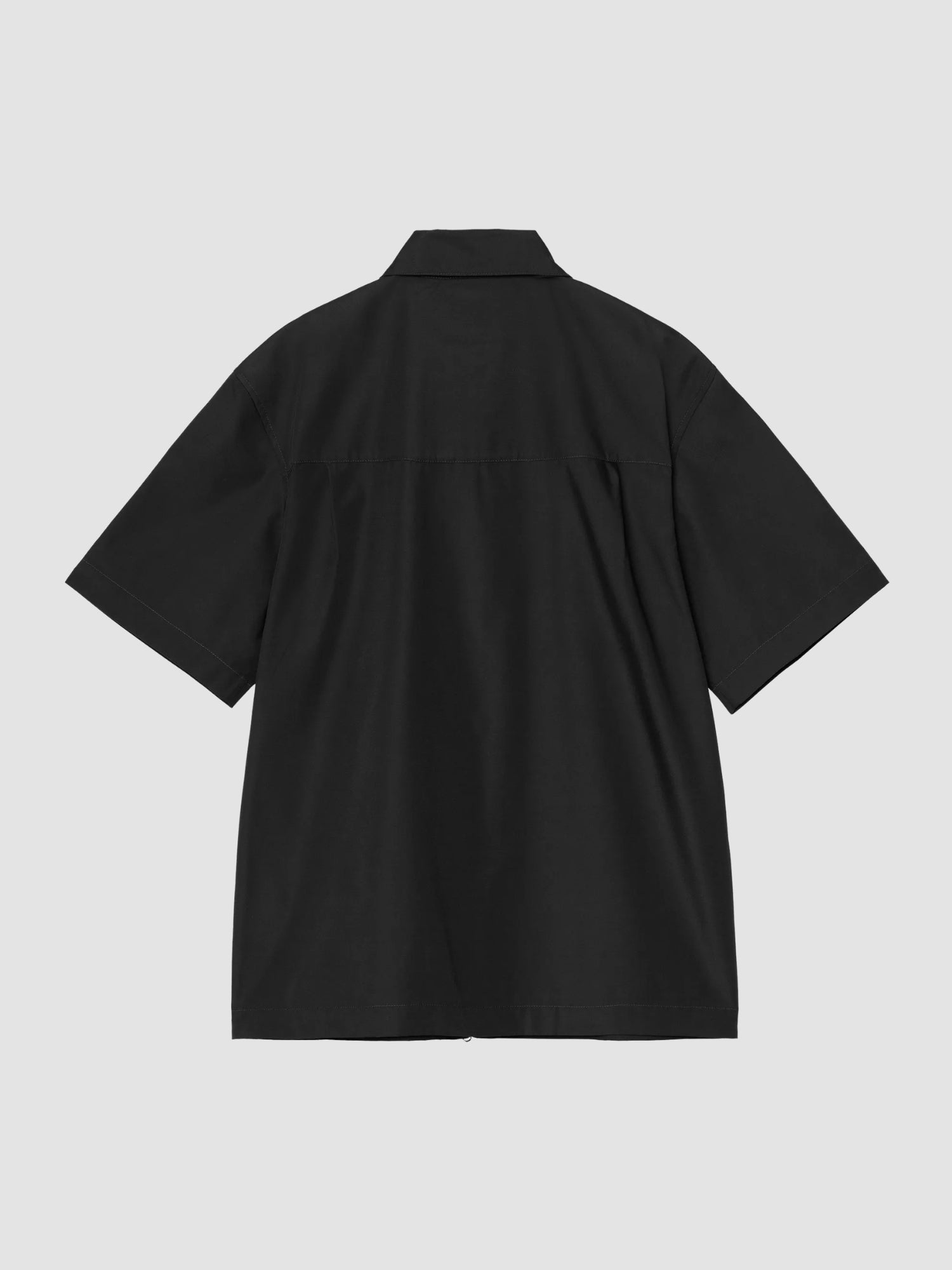 S/S POSTAL ZIP SHIRT - black/wax