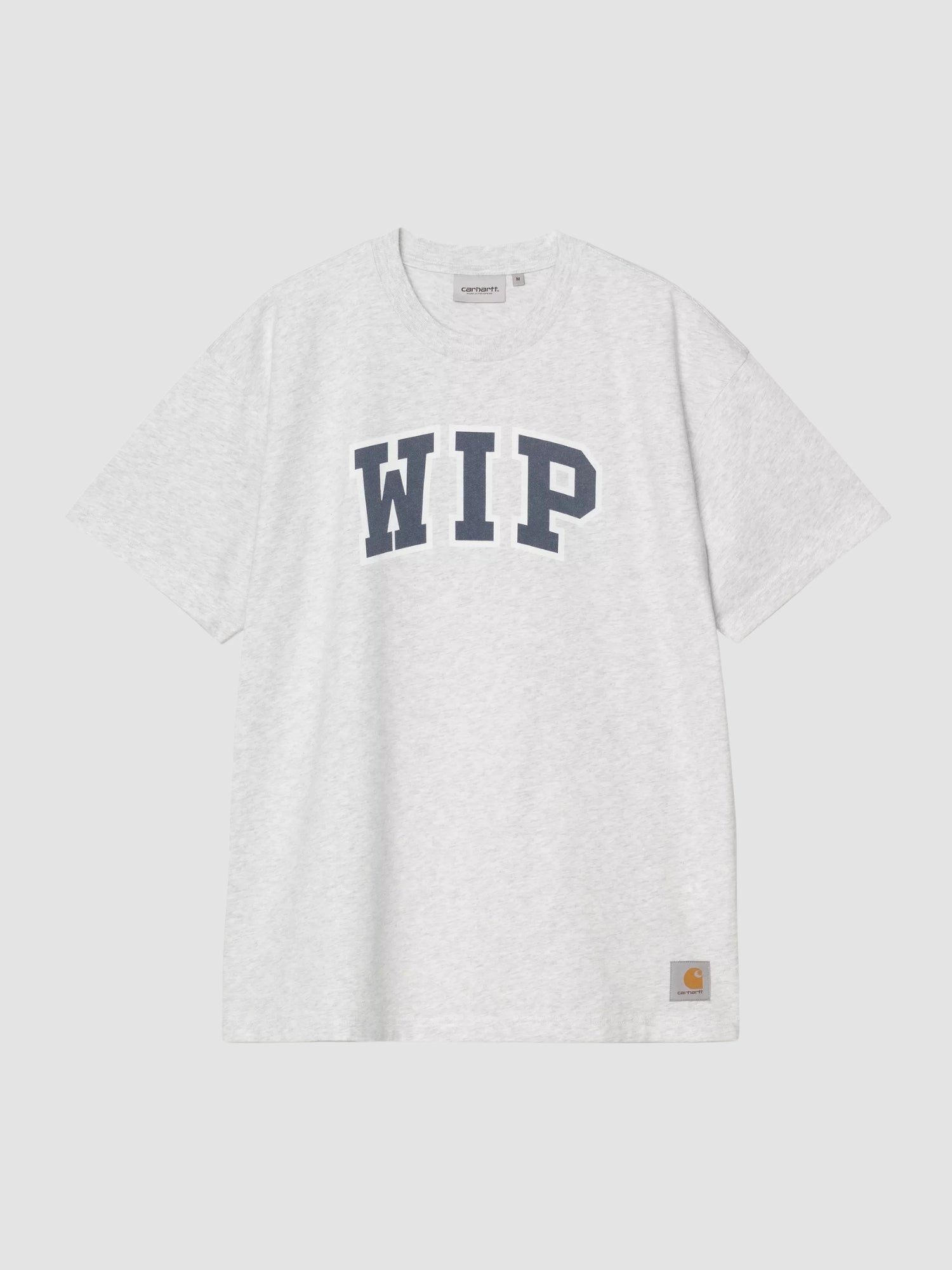 S/S WIP III T-SHIRT - ash heather heavy stone wash