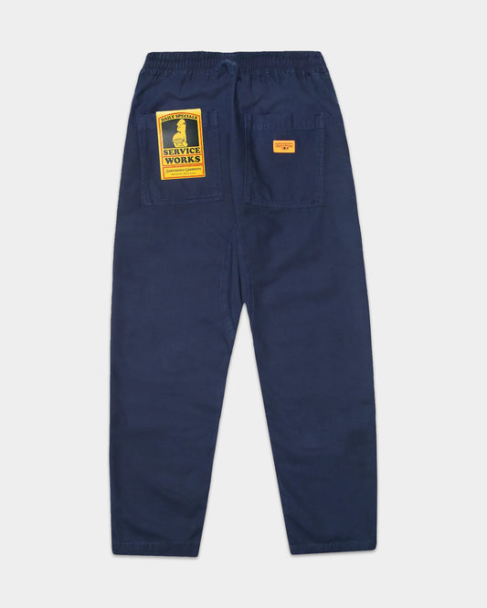 CANVAS CHEF PANT - navy