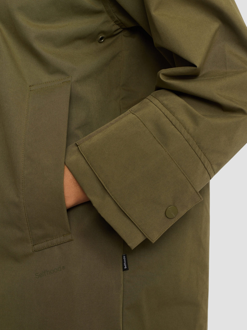TRENCHCOAT (77347) - army