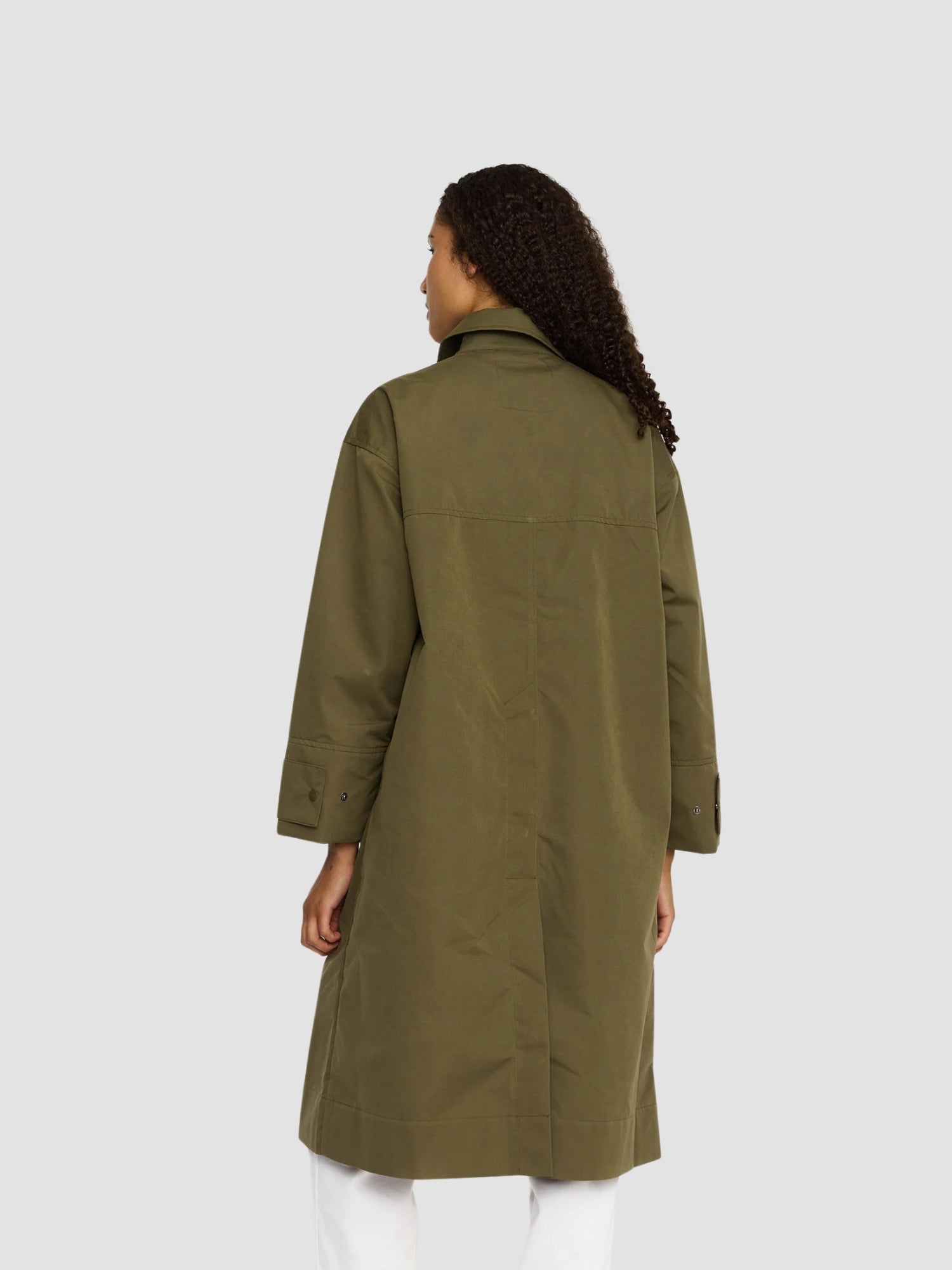 TRENCHCOAT (77347) - army