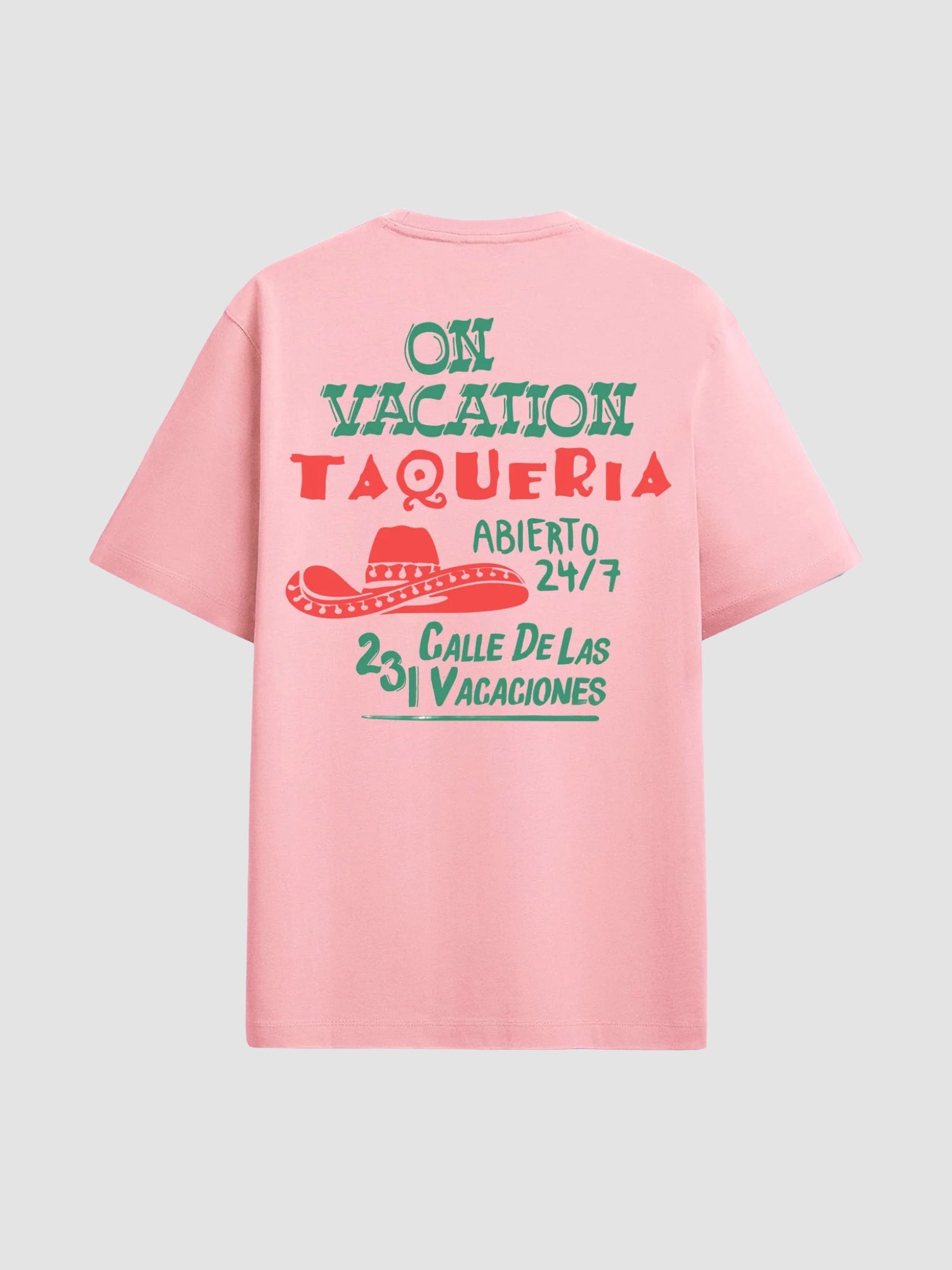 TAQUERIA TEE - pink
