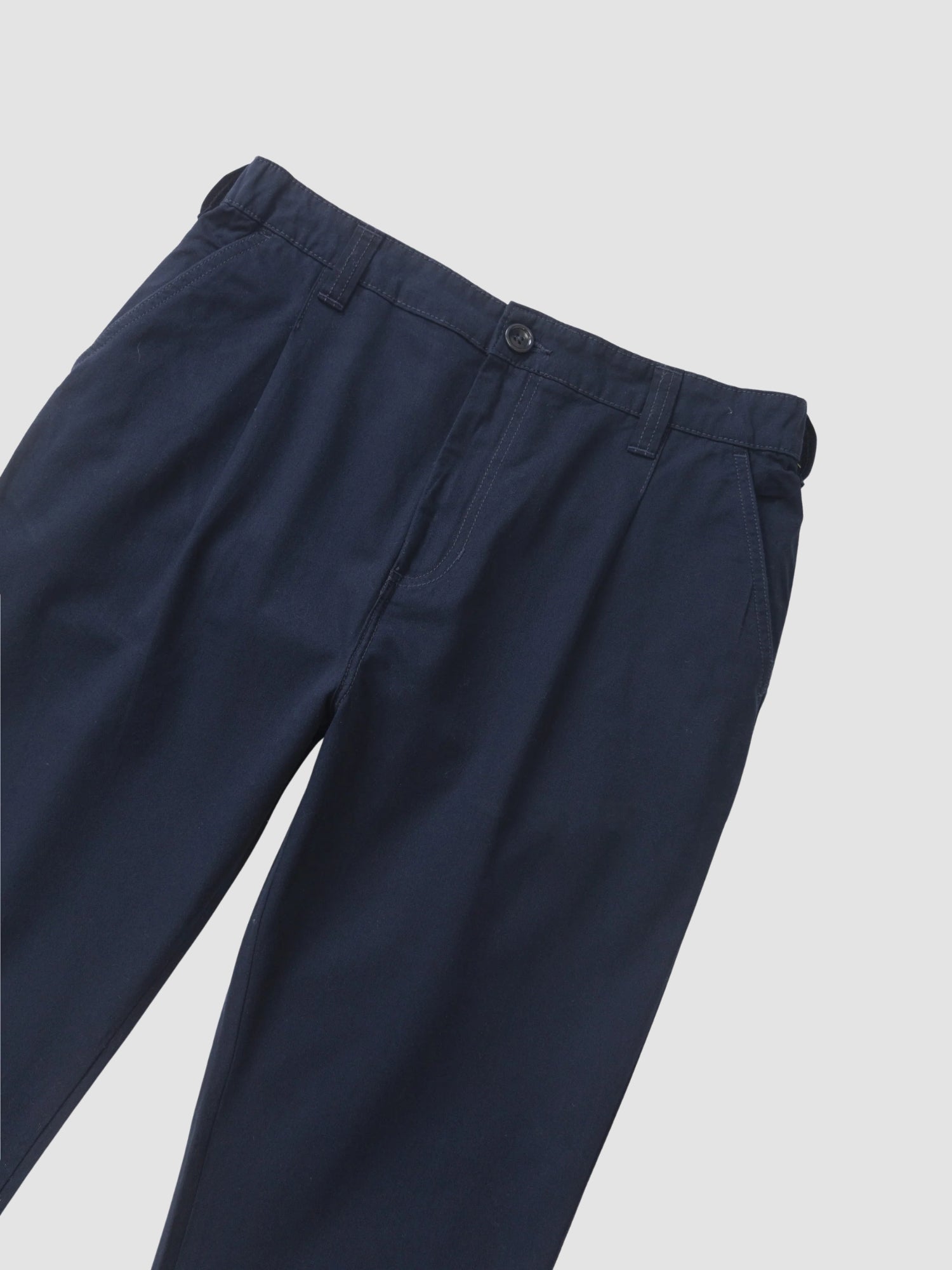TWILL WAITER PANTS - dark navy