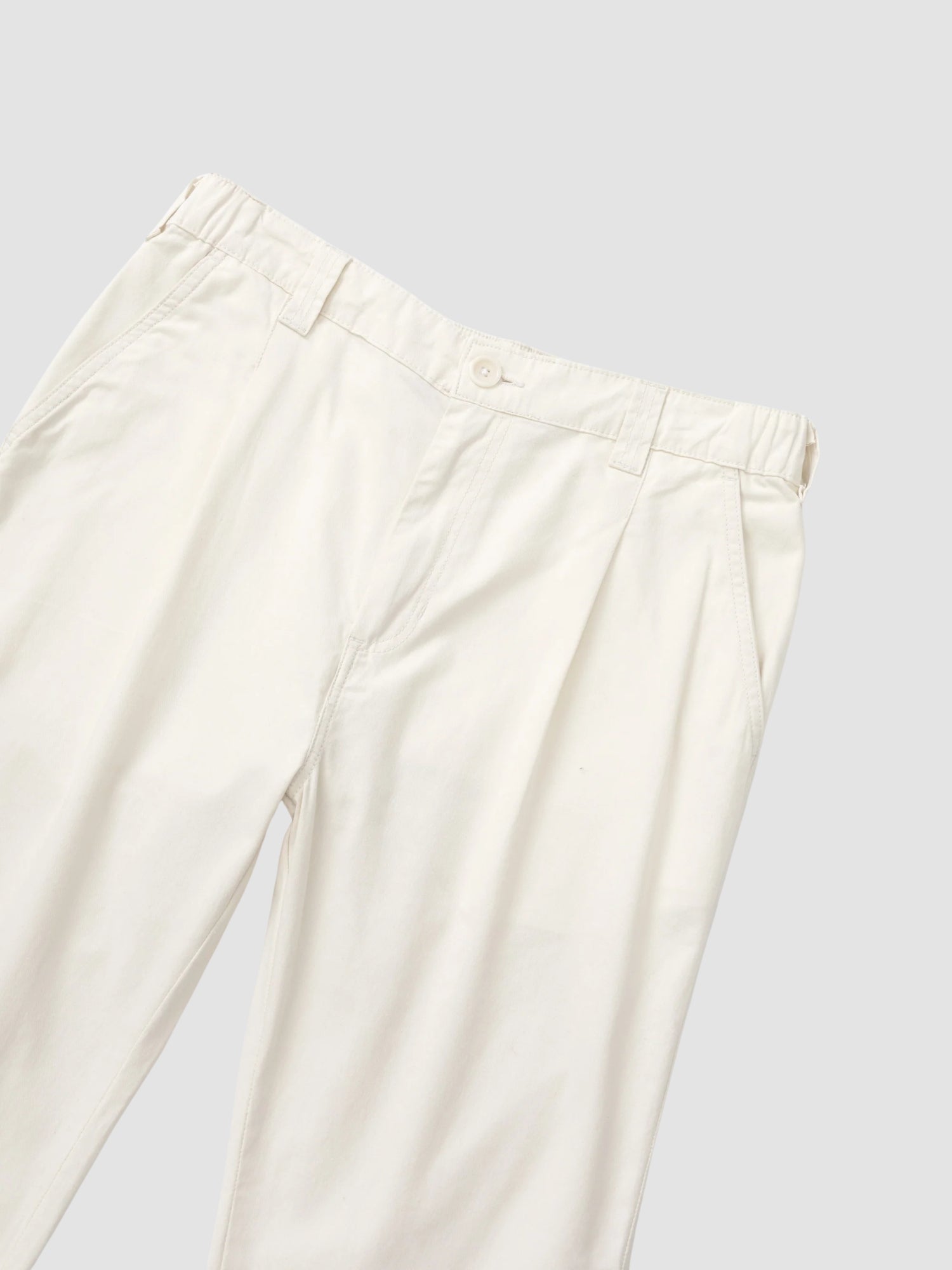 TWILL WAITER PANTS - offwhite