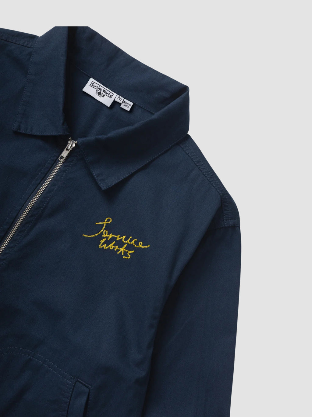 TWILL WORK JACKET - dark navy