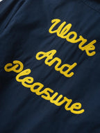 TWILL WORK JACKET - dark navy