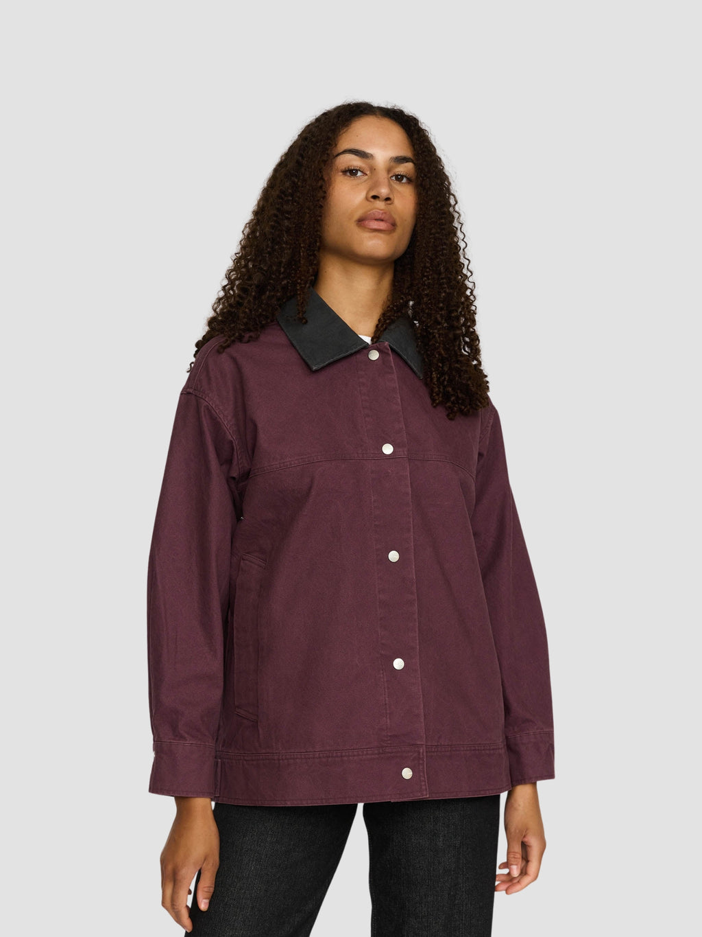 WORKWEAR JACKET (77348) - burgundy