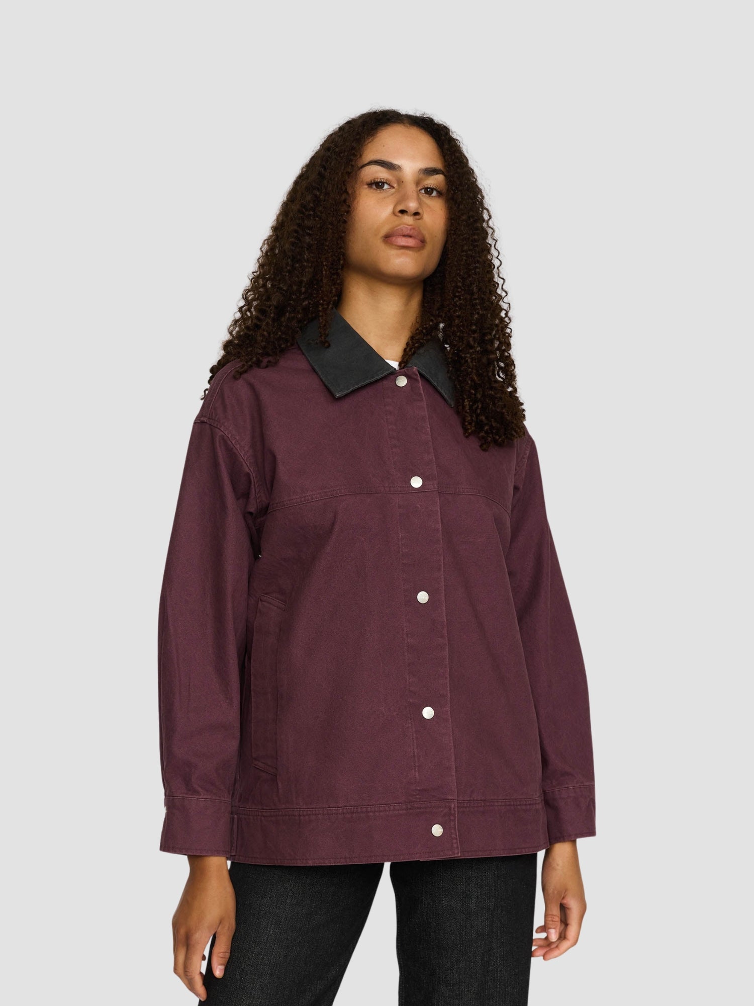 WORKWEAR JACKET (77348) - burgundy
