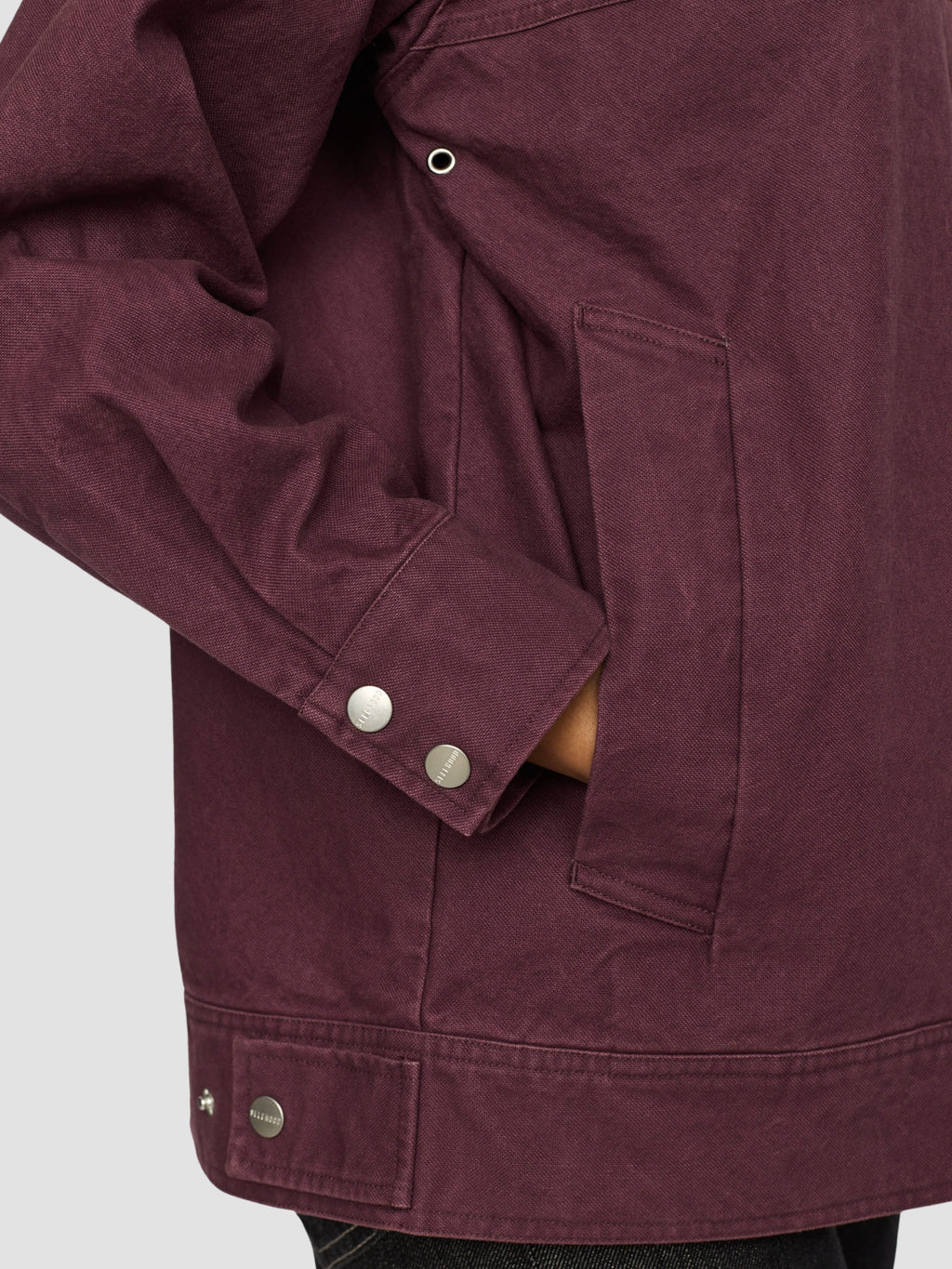WORKWEAR JACKET (77348) - burgundy
