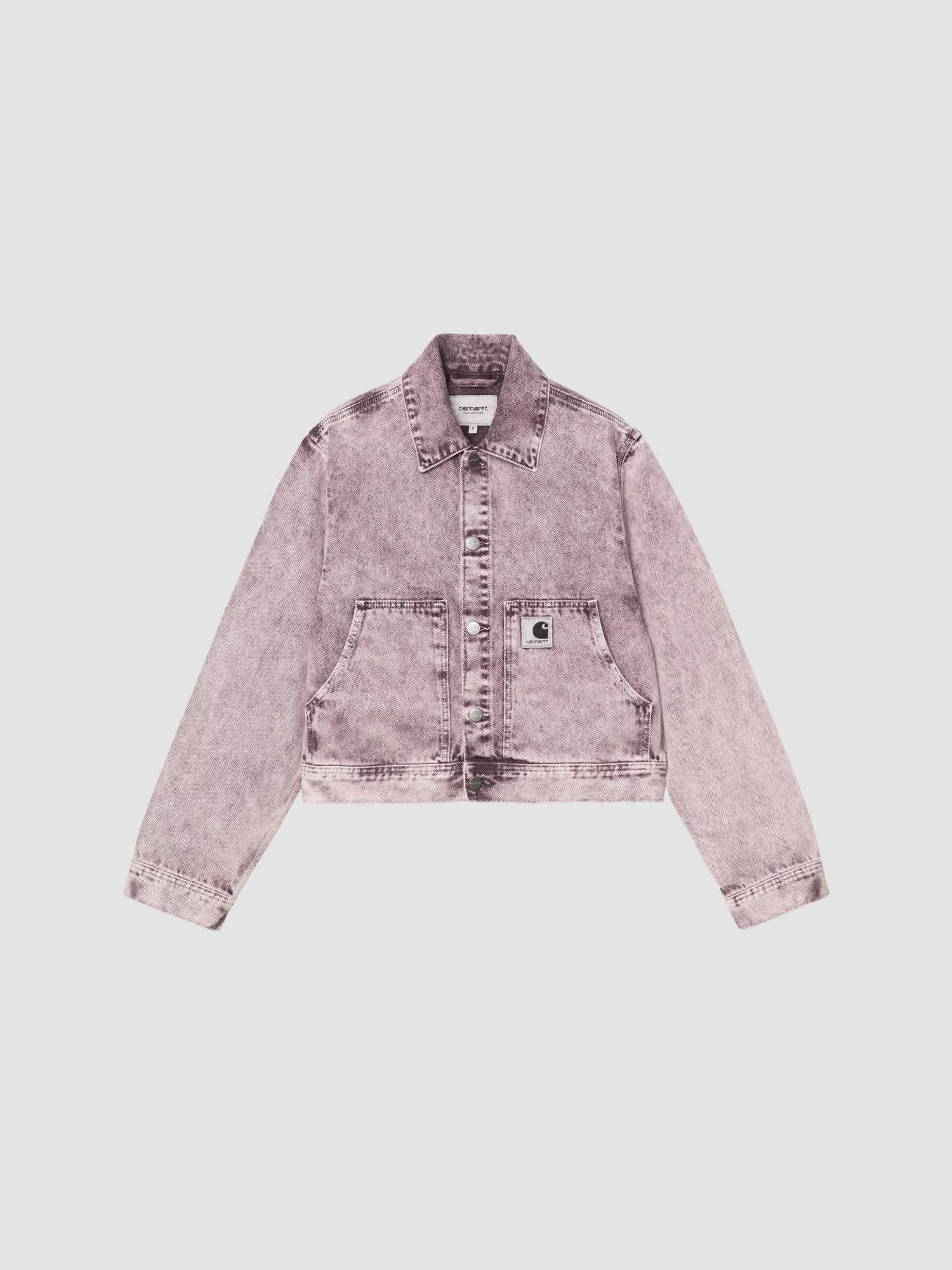 W' ARCA JACKET - cozy purple chalk wash