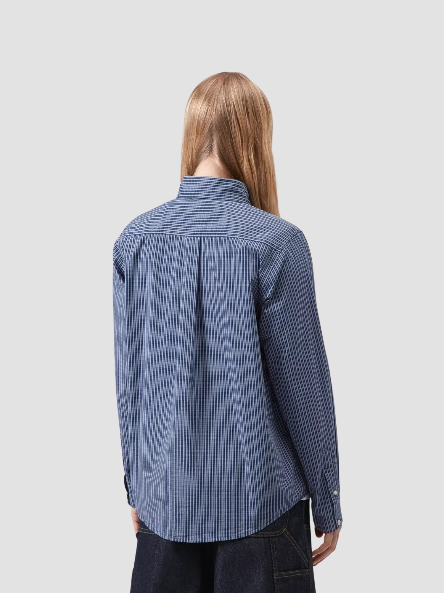 W' L/S GROFF SHIRT - groff check/blue