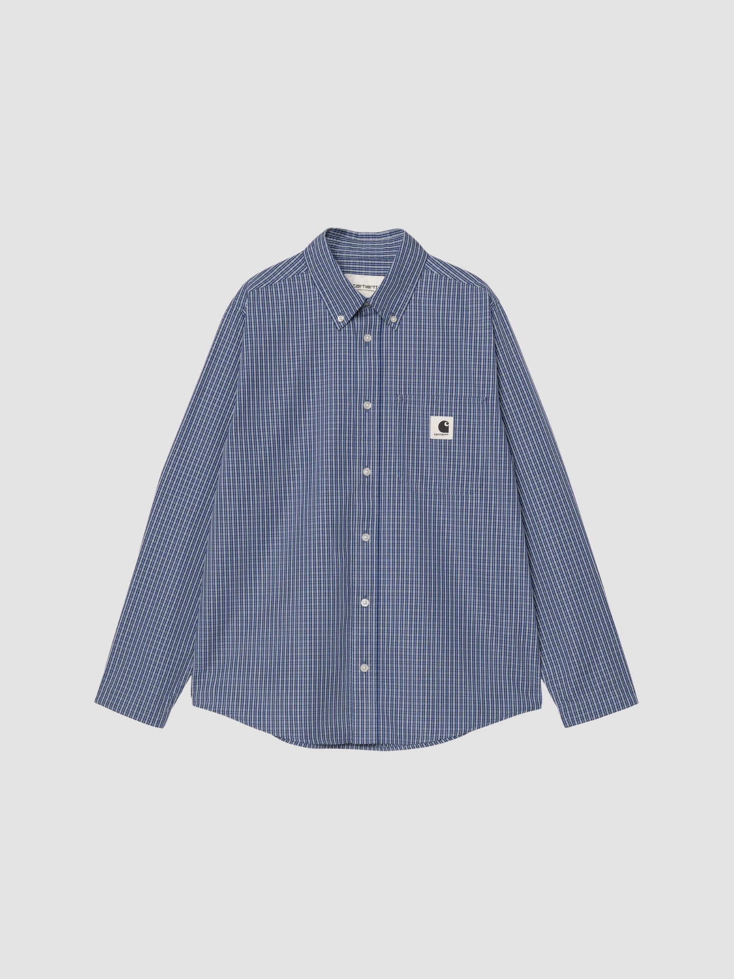 W' L/S GROFF SHIRT - groff check/blue