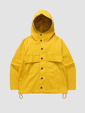WAXED COTTON ALLOTMENT PARKA - ochre