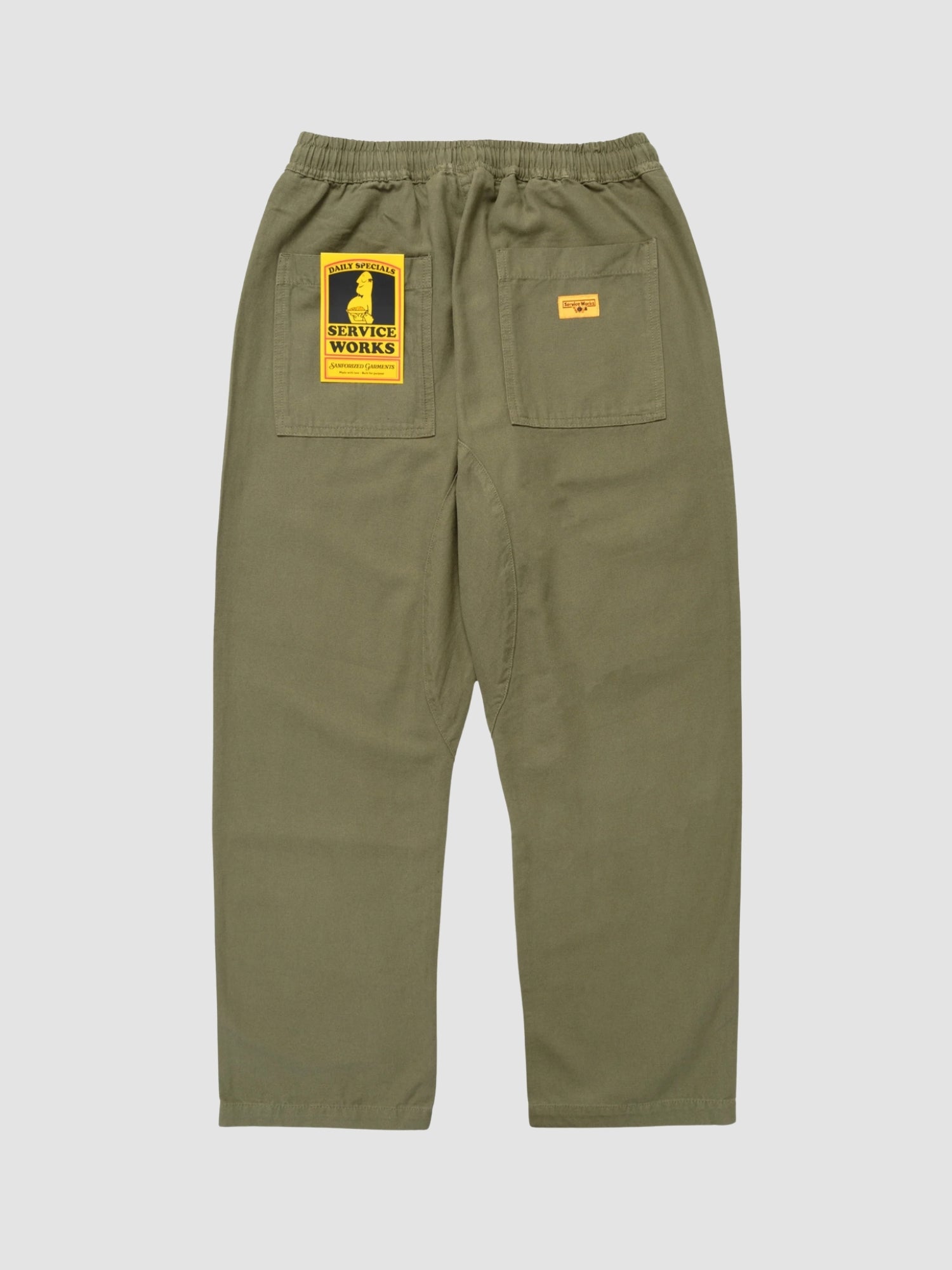 CLASSIC CHEF PANTS - olive