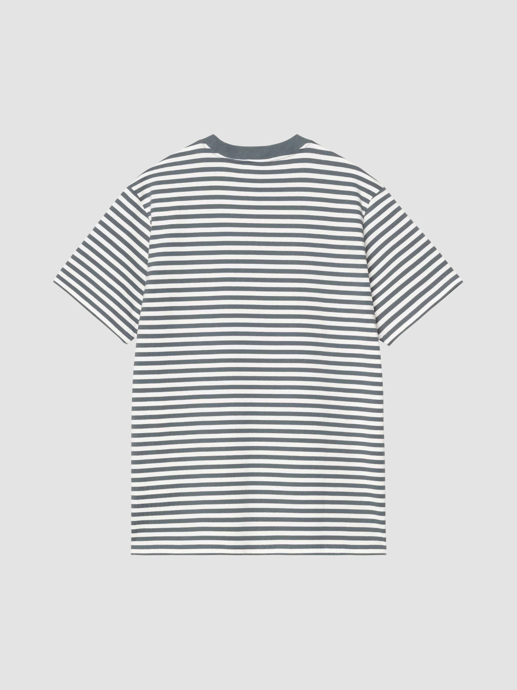 S/S EZRA POCKET T-SHIRT - cozy blue/wax