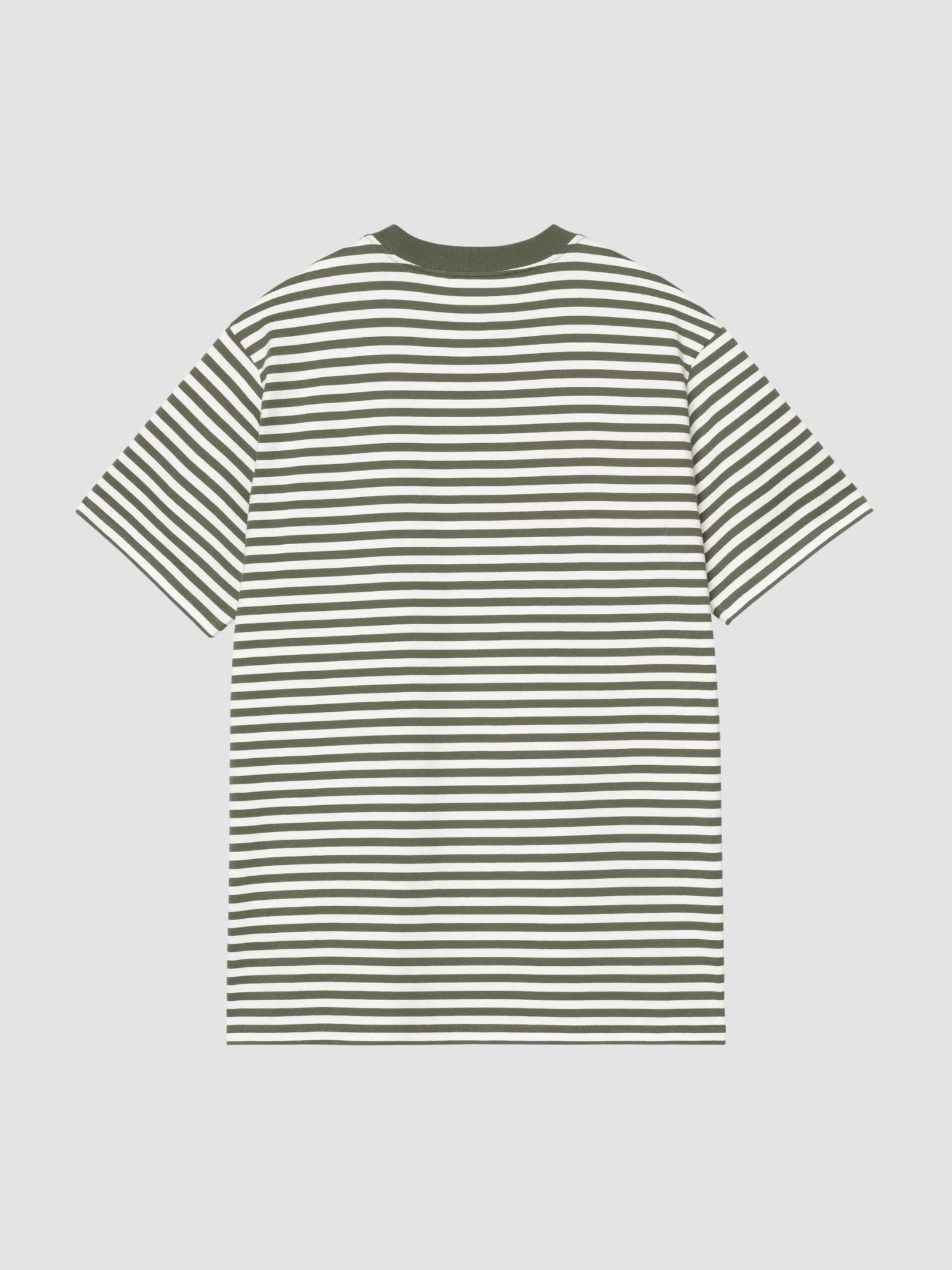 S/S EZRA POCKET T-SHIRT - leaf/wax