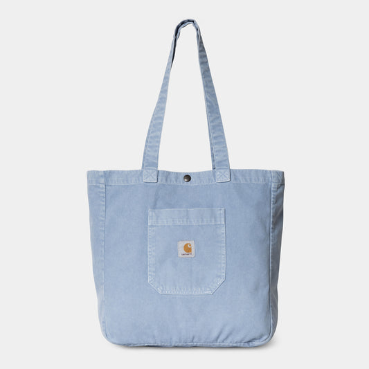 GARRISON TOTE - frosted blue stone dyed