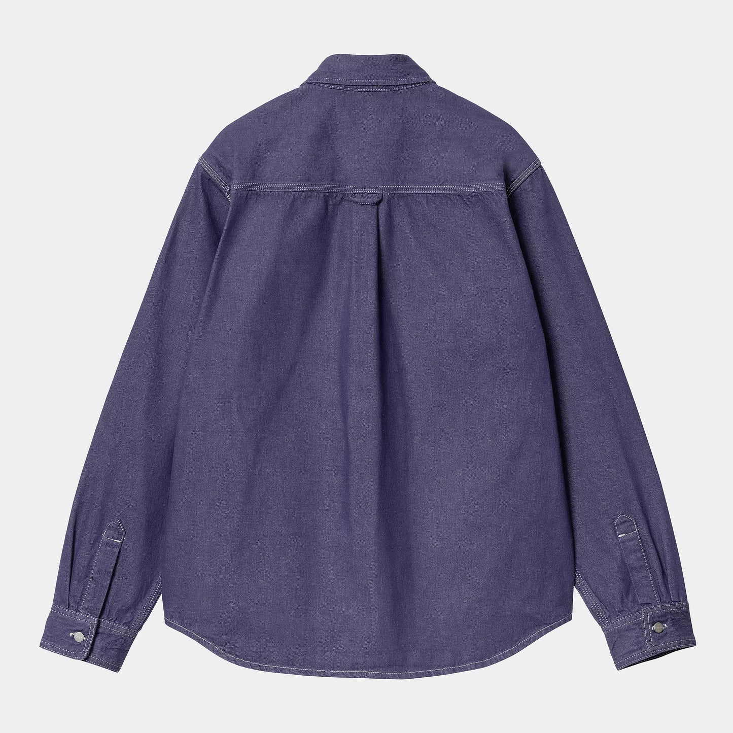 GLENN SHIRT JACKET - aura rinsed