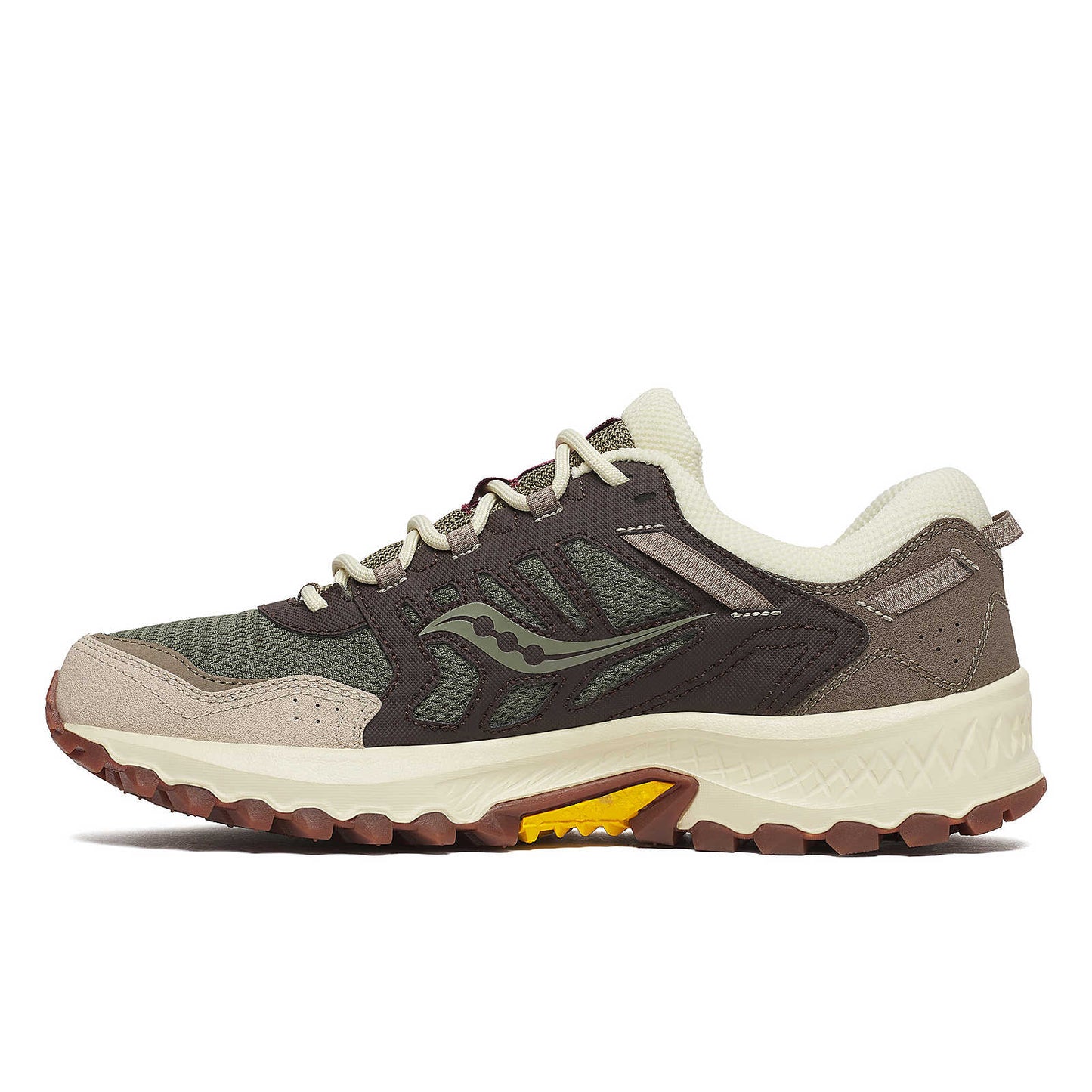 GRID PEAK - olive/brown