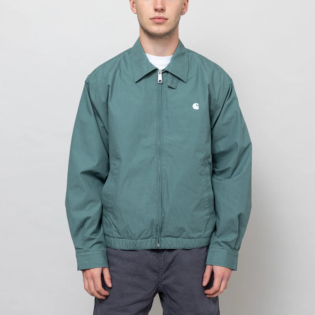 DUKE JACKET - silver pine/wax
