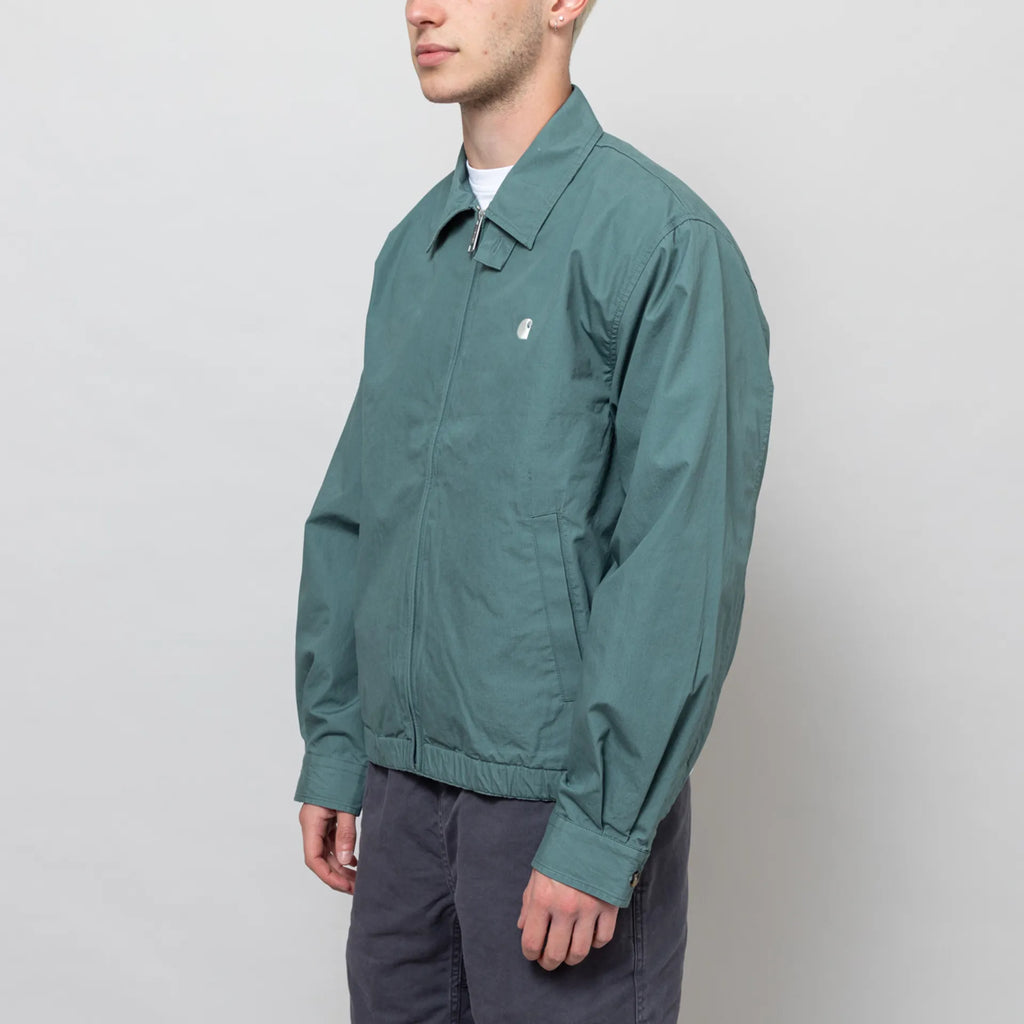 DUKE JACKET - silver pine/wax