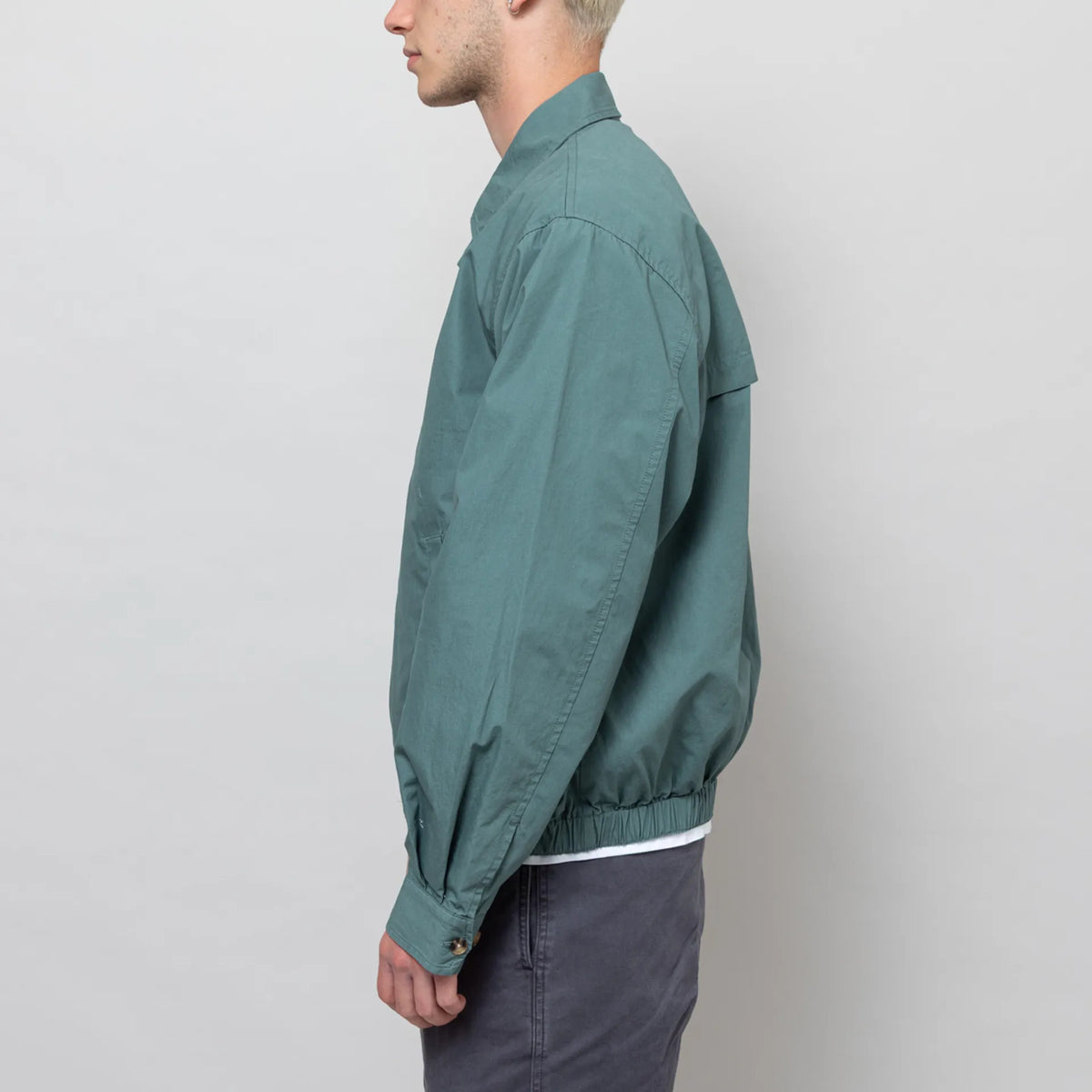 DUKE JACKET - silver pine/wax