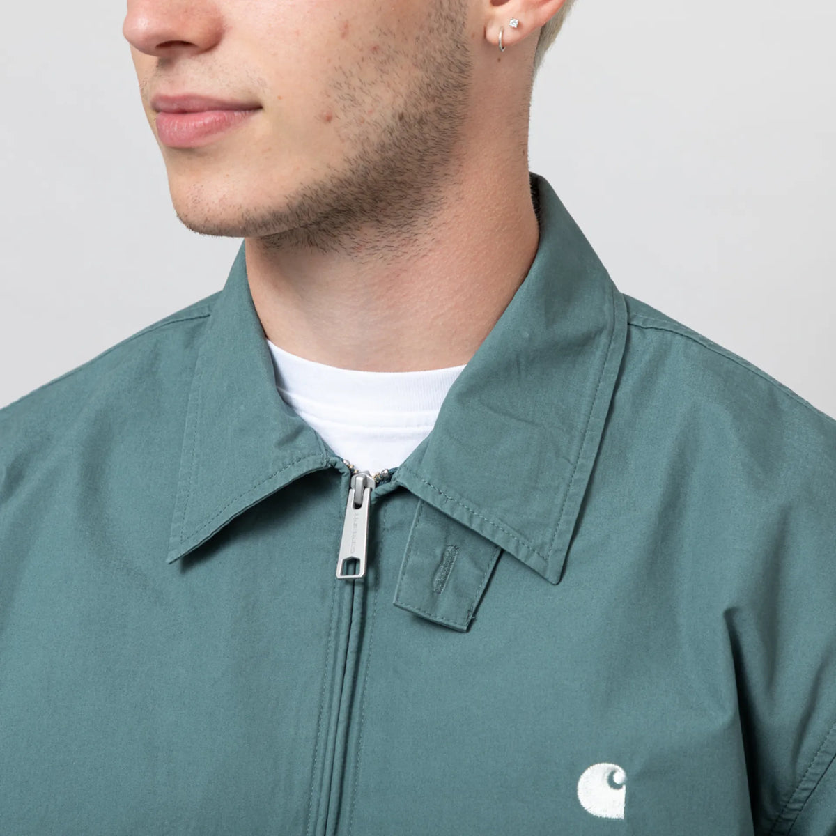 DUKE JACKET - silver pine/wax