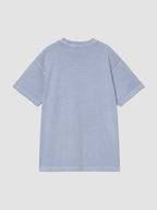 S/S NELSON T-SHIRT - gentle blue garment dyed