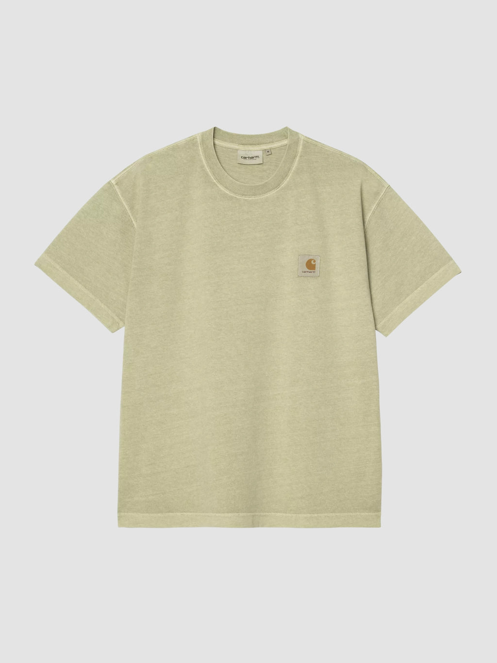S/S NELSON T-SHIRT - gentle green garment dyed