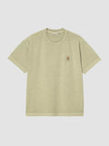 S/S NELSON T-SHIRT - gentle green garment dyed