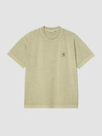 S/S NELSON T-SHIRT - gentle green garment dyed